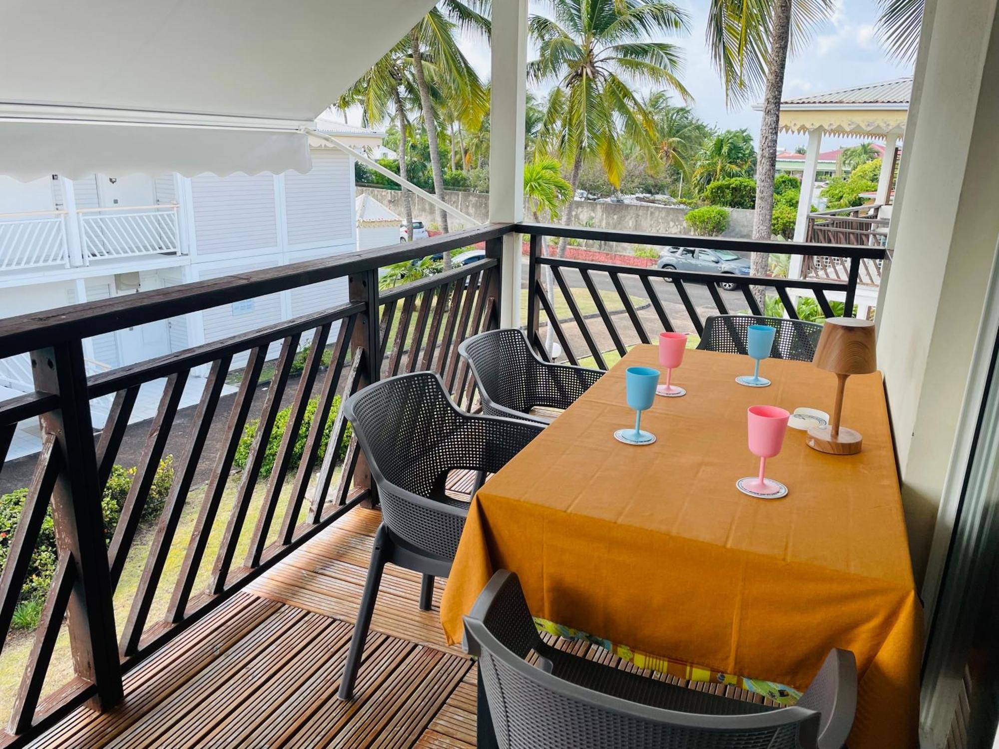 Ticarbets T3 - Residence Manganao - En Bord De Plage Saint-Francois  Eksteriør billede