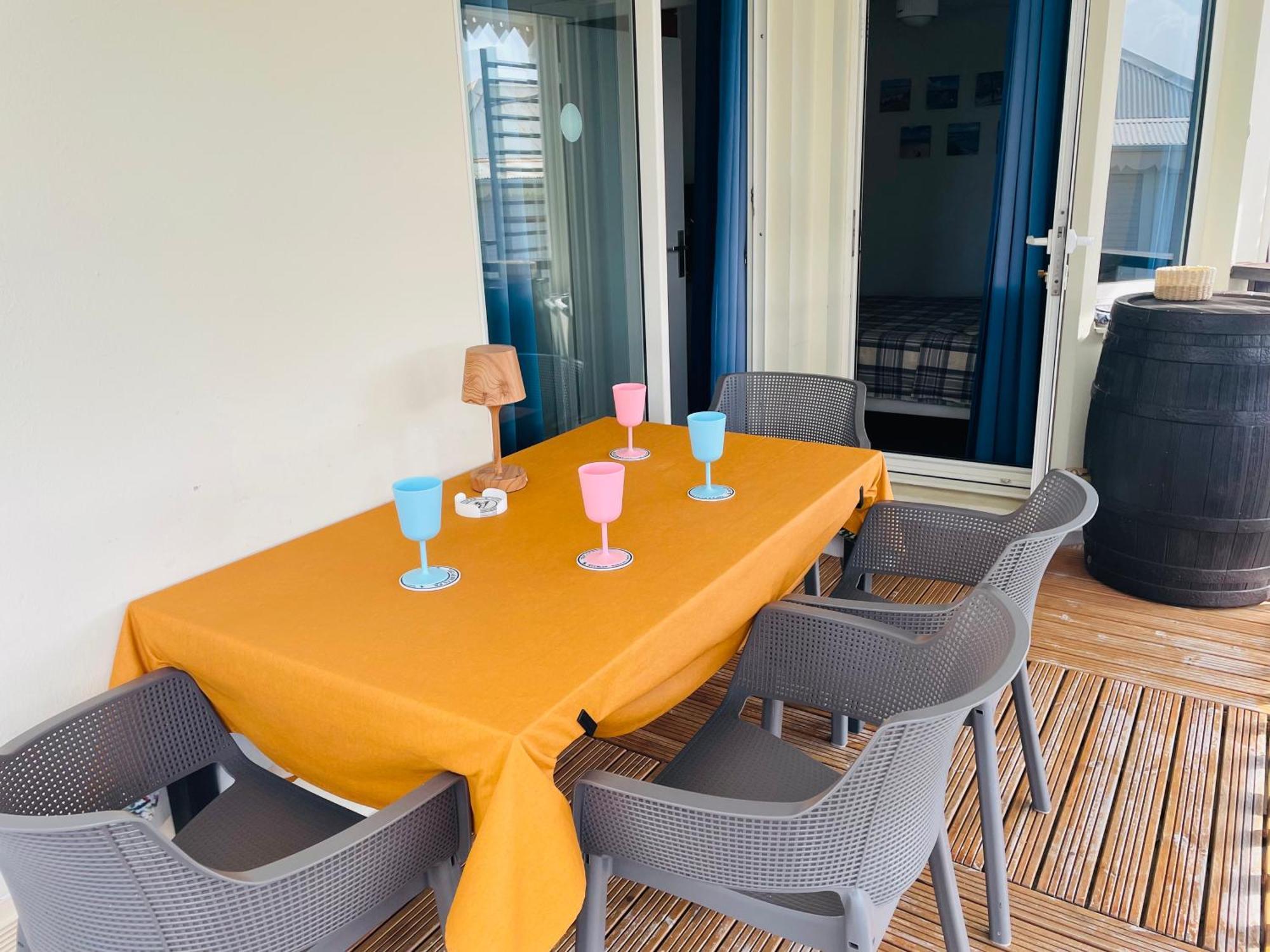 Ticarbets T3 - Residence Manganao - En Bord De Plage Saint-Francois  Eksteriør billede