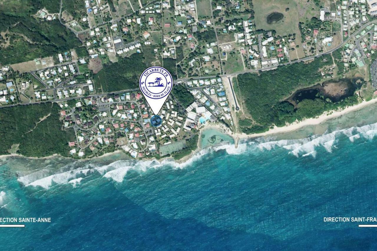 Ticarbets T3 - Residence Manganao - En Bord De Plage Saint-Francois  Eksteriør billede